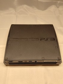 Ps3 Slim CECH-2001A - Controller & Charging Cable, Power Cable, 4 Games - Tested