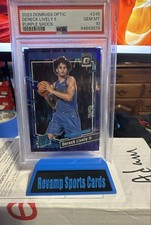 2023-24 Panini Donruss Optic - Rated Rookie Dereck Lively #245 Purple Shock...