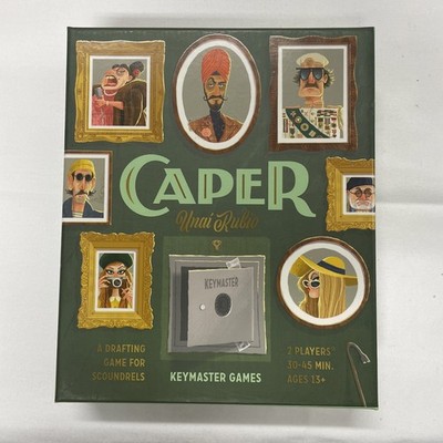 Open Box 100% Complete Unai Rubio Caper Game Strategy Keymaster