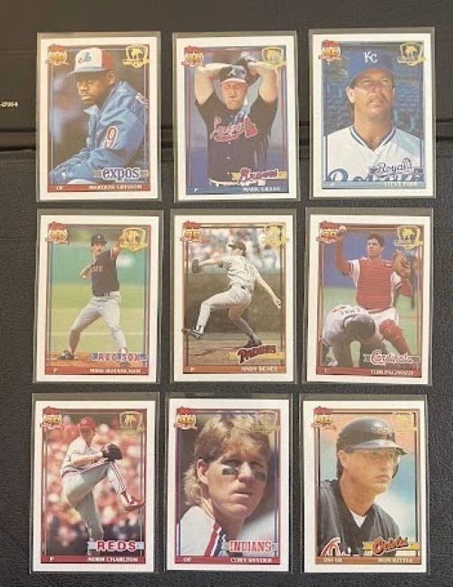 1991 Topps Desert Shield Baseball Cards NM each card priced in menu ds9 - Image 3 of 4