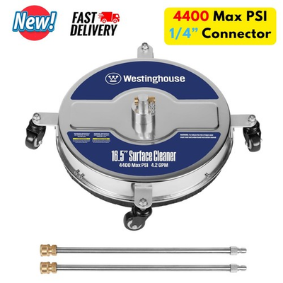 #ad #ad 16.5quot; Pressure Washer Surface Cleaner 4400 PSI for Cleaning Patio Deck Pathway $140.32