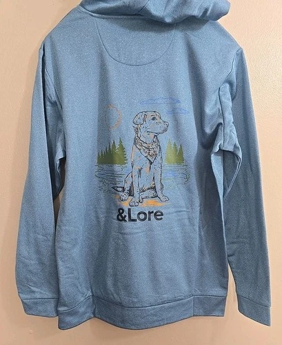 &Lore Hoodie Jacket w/Labrador Logo Size LARGE New without tags - product listing photo