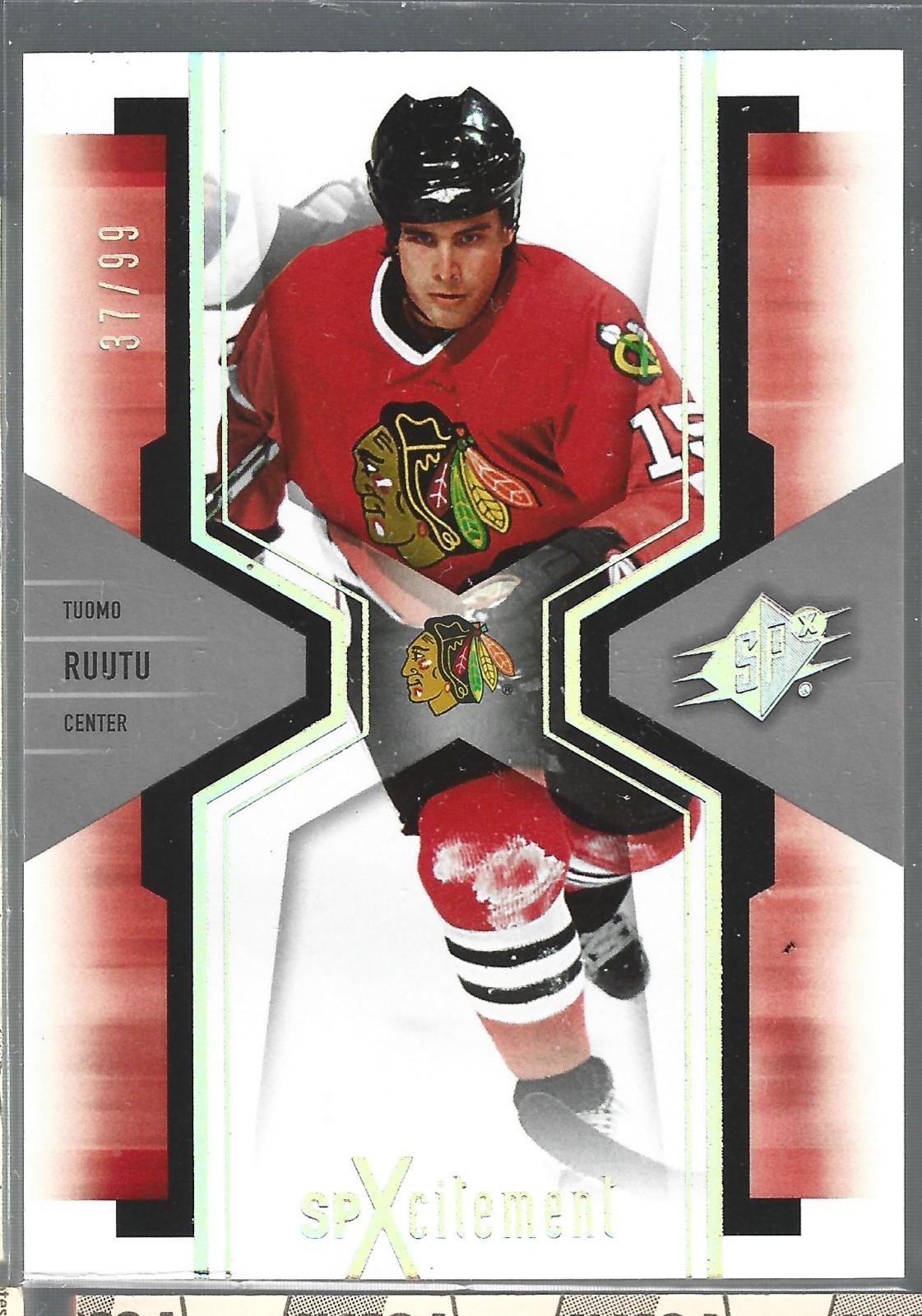 2006-07 SPx - Spxcitement Tuomo Ruutu #X21 /99 Chicago Blackhawks