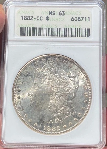 MS 63 Graded 1882 Year Morgan US Dollars (1878-1921) for sale | eBay