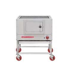 American Range AMSQ-60 60" Mesquite Wood-Fired (2) Burner Char Broiler