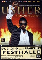 Usher - The Truth, Frankfurt 2004 | Konzertplakat | Poster