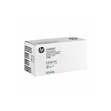HP CE401YC 507A Cyan LaserJet Toner Cartridge M551 M570 M575 Genuine OEM New
