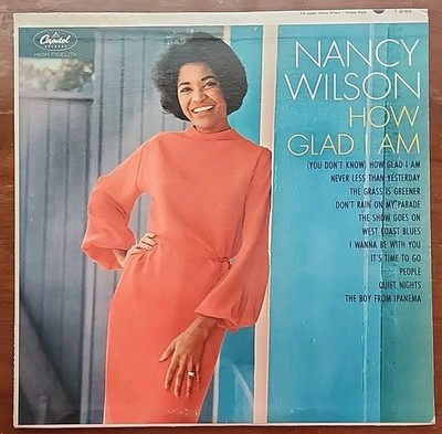Nancy Wilson How Glad I Am Capitol ST 2155 Vinyl Record 