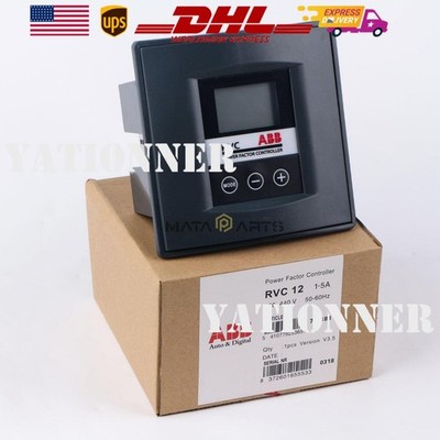 1PC ABB RVC-12 Power Factor Controller New Expeidted Shipping RVC-12/1-5A