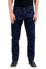 Roberto Cavalli Men's Dark Blue Stretch Slim Jeans Size 34 36 38