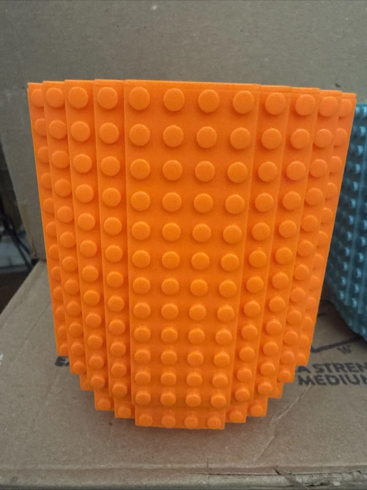 Taza de café de ladrillo construida 12 oz compatible con bloques de construcción LEGO lote de 2 Foto 3 de 4
