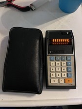 TI-150 RARE VINTAGE CALCULATOR WORKS PERFECTLY  CASE NOT MARKED TI 150