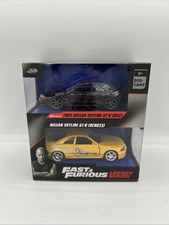 JADA TOYS Fast  Furious Blk NISSAN SKYLINE GT-R R32 BCN R33 Legacy Series