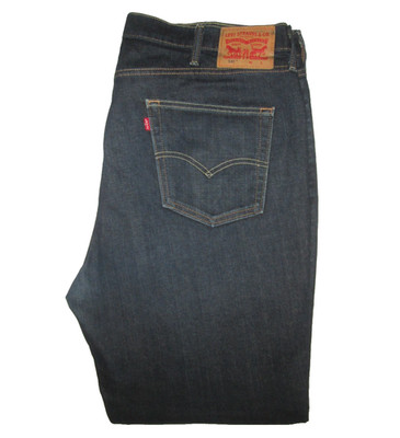 Levi's 541 Athletic Fit Tapered Jeans Men's Tag Size 42x34 - Measures 42x33