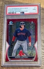 2023 Bowman Roman Anthony Mega Box 1st Chrome Red Refractor 3/5 PSA 9