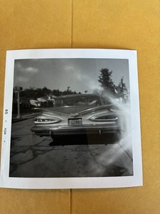 1959 Chevy IMPALA Photos tailfins Hollywood CA Original Negatives Rockabilly