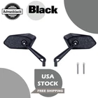 FireBlade Carbon Fiber Performance Black Mirrors For Harley & Indian