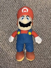 Vintage 2004 Super Mario 12" Rare Plush Nintendo Licensed