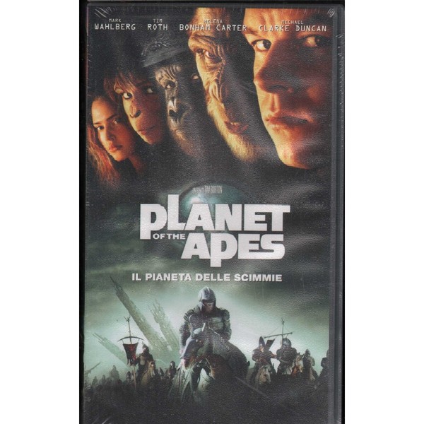 Planets Of The Apes Vhs Tim Burton Univideo - 22080SA Sealed-image