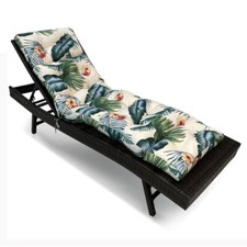 Waterproof Outdoor Indoor Bench Pad Garden Cushions for Chair Lounger Recliner