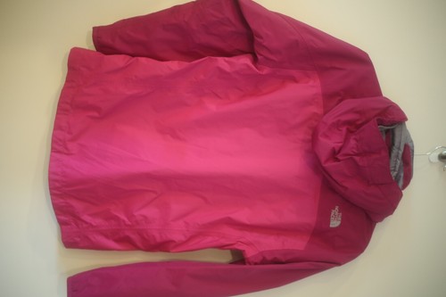The North Face Girl’s Size XL 18 Hyvent Windbreaker Rain Jacket Coat Pink Purple - Picture 8 of 11