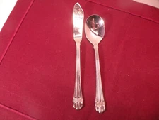 Hampton Silversmith ODYSSEY Serving Pcs Sugar Spoon & Master Butter Knife