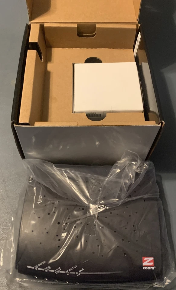 Zoom DOCSIS 3.0 Cable Modem Model 5341 Includes Stand & Power Cord (Read Below) - Image 3 of 3