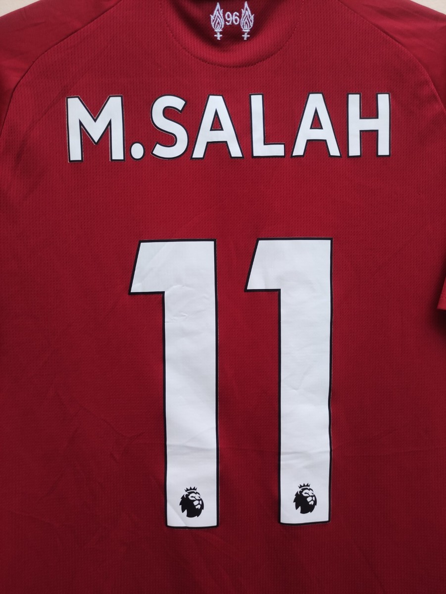 Liverpool 2018 2019 Home Shirt Mohamed Salah #11 Soccer Jersey New