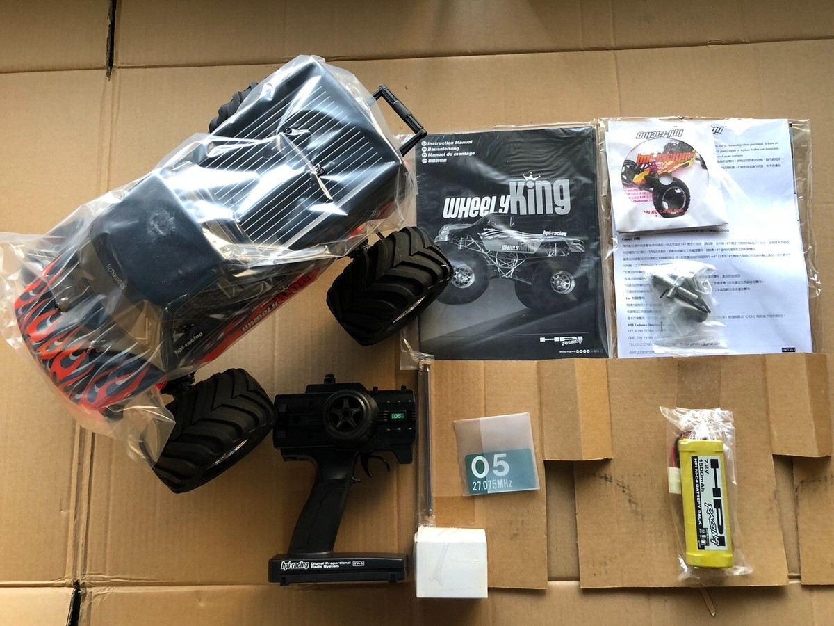 HPI Wheely King 1/12 wheelie monster truck RTR(10823) | eBay HPI Wheely King 1/12 wheelie monster truck RTR(10823) | eBay
