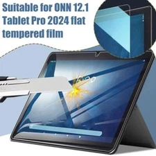 .For ONN 12.1inch Tablet Pro 2024 Model Tempered Glass Protector HD Films~ New~