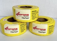 Lot Of 3 Yellow Original Drywall Joint Tape 150’ x  1-7/8" FibaTape Made In USA