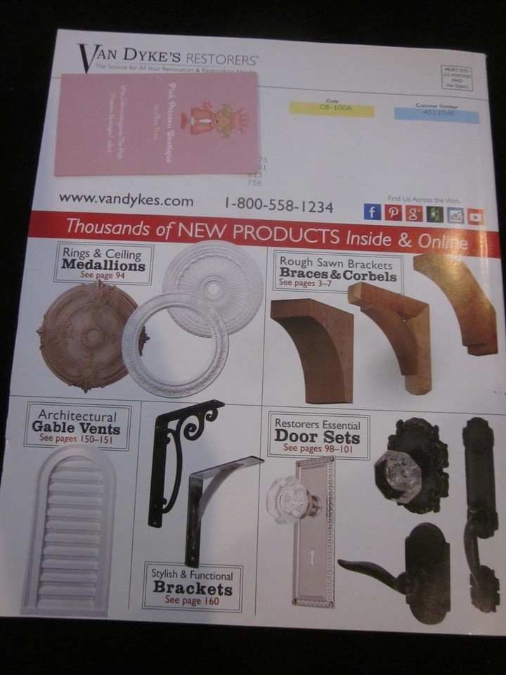 Van Dyke's Restorers 2016 Master Source Catalog The Source For All