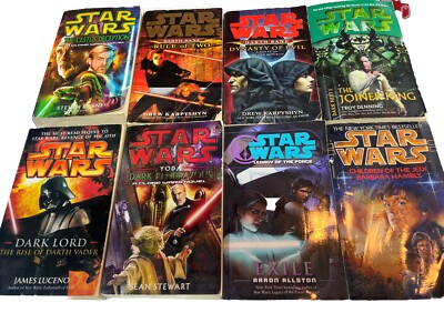 Lot Of 8 Star Wars PAPERBACK Lucas Film/ Collection Books Jedi | eBay