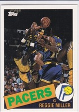 REGGIE MILLER ROOKIE CARD Topps Archives The Rookies RC Basketball INDIANA PACER