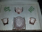Vintage Mosser Pink Depression Child's Set #1