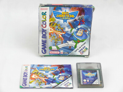 Buzz Light Year Of Star Command Nintendo Game Boy Color OVP PAL