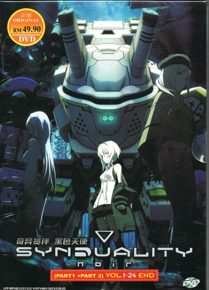 DVD Anime Synduality: Noir Complete TV Series (Part 1 + Part 2