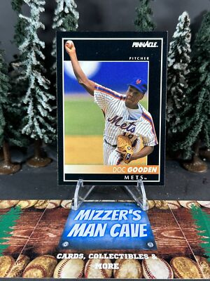 1992 Score Pinnacle Baseball Dwight Gooden Mets Base Card ''Doc'' 111