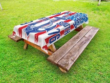 Marine Anchor Outdoor Picnic Tablecloth Ambes...