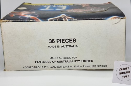 E.T. The Extra Terrestrial YO YO's Toy Store Display Box 1982 Made in Australia - Picture 4 of 16