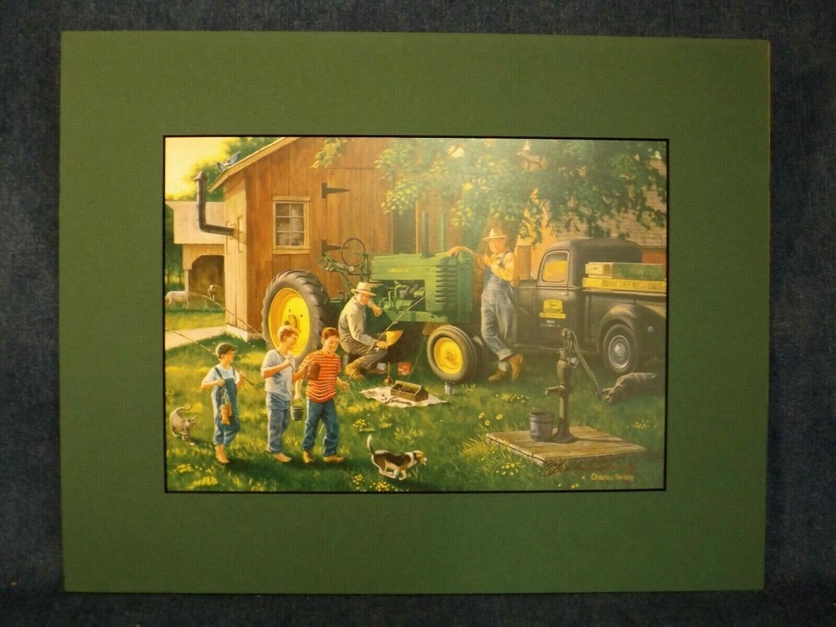 Puzzle John Deere 1000 Pièces - Restauration De Puzzle, Charles Freitag, NEUF