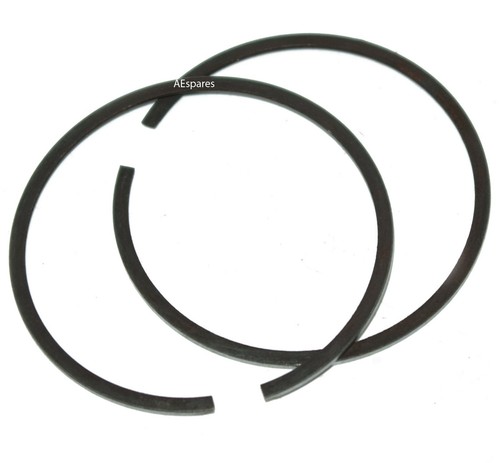 Piston Rings Wrist Pin Clips Set For Yamaha RX 100 Standard Size - Foto 5 di 7