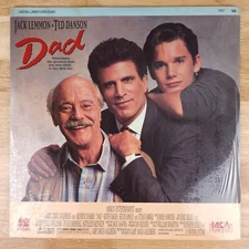 Dad Laserdisc LD Movie Jack Lemmon Ted Danson MCA Home Video Sealed