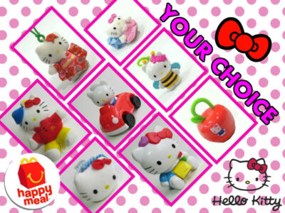 McDonald's 2000 HELLO KITTY Crew KID Bumblebee KIMONO Sanrio Cat