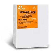 Canvas Boards for Painting 24 Pack, 16 inch x 12 inch Super Value Pack, Artis...