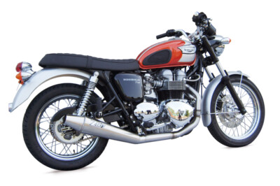 Auspuffanlage Komplett ZARD Einspritzung Inox-Inox Triumph THRUXTON 900 2008-16