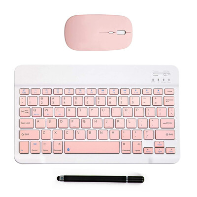 Universal Wireless Bluetooth Keyboard Mouse Touch pen For PC Laptop iPad Tablet