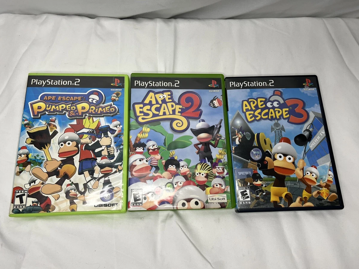 Ape Escape Pumped and Primed - PS2 Game