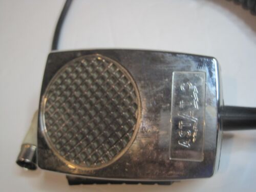 VINTAGE ASTATIC CORP MODEL TMD-107 TRANSISTORIZED MIC 5 PIN CB CHROME - Picture 2 of 5