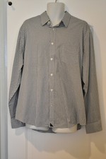 Untuckit Mens 2XL Long Sleeve Checkered Shirt